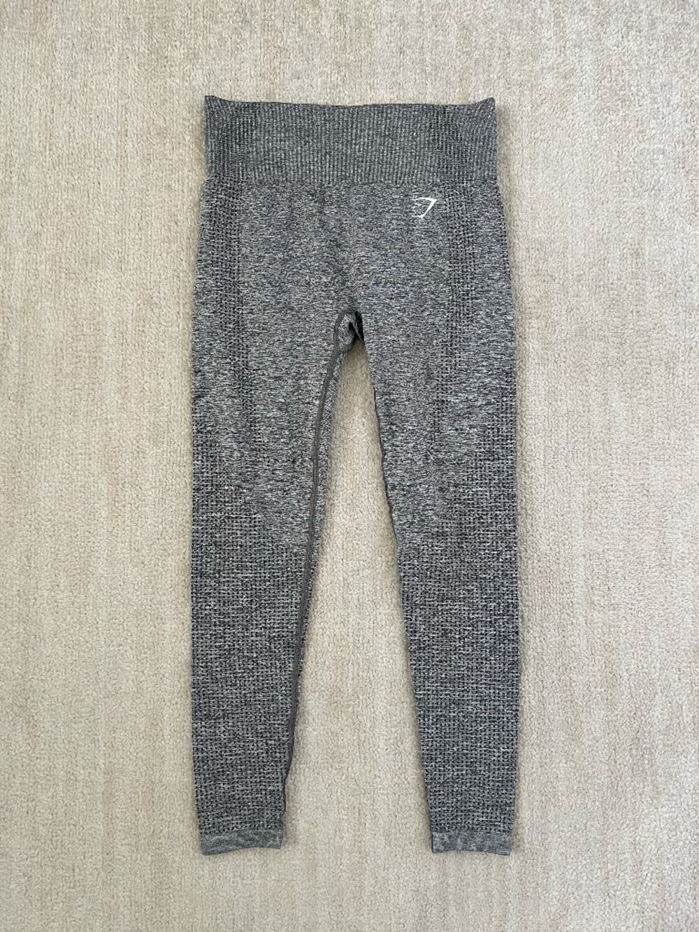 Gymshark Vital Seamless 2.0 Leggings High Waisted Gray Grey Marl Size M